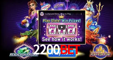 Bônus após cadastro na 2200bet