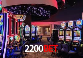 Interface moderna da plataforma 2200bet